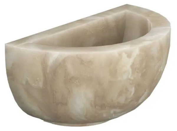 Курна мраморная КМ63 (400х250х200) вес 21,5 кг