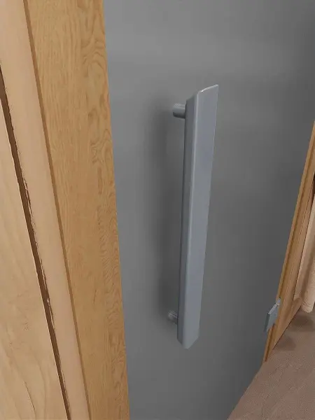 Дверь для сауны DoorWood Favorit, 700мм х 1900мм, без порога, сатин