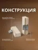 Дверь для сауны DoorWood Эталон Лайт, 800мм х 2000мм, без порога, бронза, коробка осина