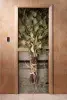 Дверь для сауны DoorWood с фотопечатью А11, 700мм х 1900мм, без порога, коробка ольха