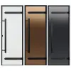 Дверь для сауны Harvia Legend STG D82101ML, 790мм х 2090мм, без порога, бронза, коробка сосна