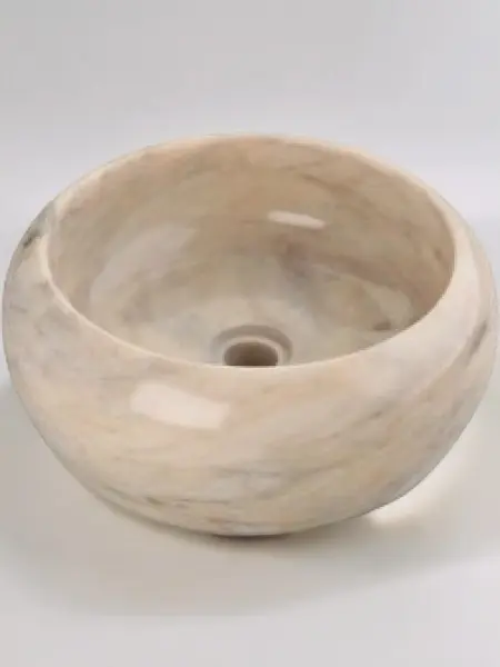 Раковина мраморная РМ09 (400х400х150) вес 27 кг