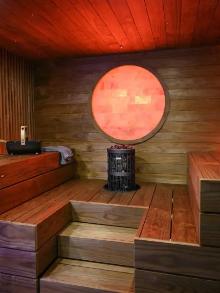 Установочный фланец для Harvia Cilindro, черный, HPC1M