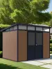 Сарай из древесно-полимерного композита Defender 9x7' ft, 5.95 кв.м.