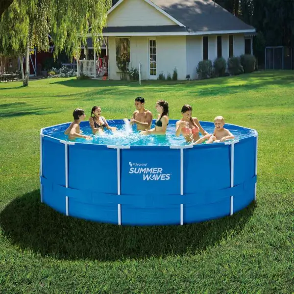 Каркасный бассейн Summer Waves 396х132см, фильтр-насос и аксессуары в комплекте, Р20-1352-B