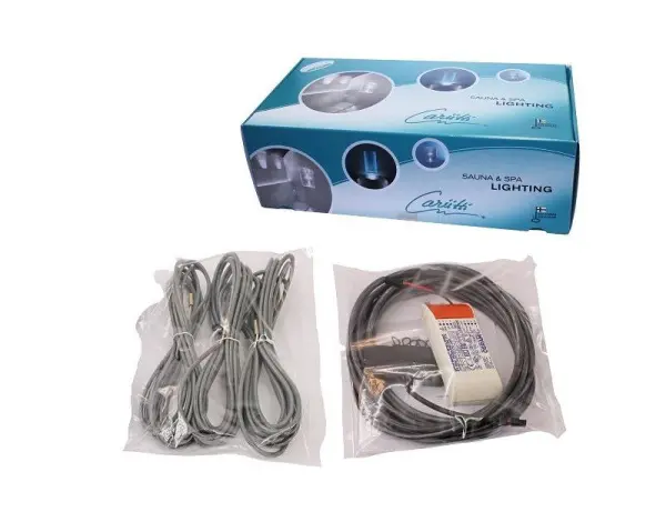 Комплект Cariitti Паровая баня Led 3000 K (3 Led), 1532653
