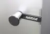 Дверь Harvia ALU для хамама, 700 х 1900 мм, DA71905, стекло сатин, коробка алюминий