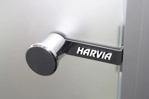 Дверь для турецкой парной Harvia ALU 700мм х 1900мм, DA71905, стекло сатин