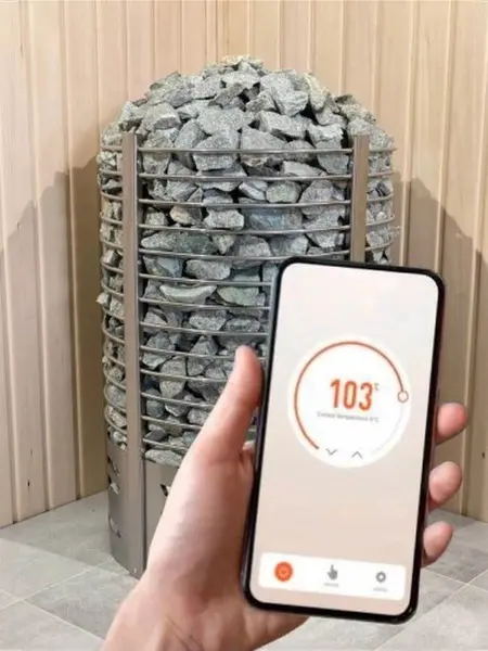 Электрическая печь Зевс 21 кВт, с выносным пультом Wi-Fi в комплекте в интернет-магазине WellMart24.com