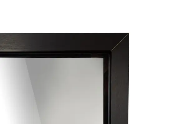 Дверь для турецкой парной GRANDIS DB 7x19 (680мм х 1890мм), черный профиль, стекло графит