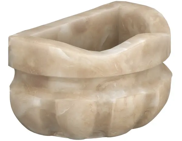 Курна мраморная КМ61 (400х250х200) вес 20 кг