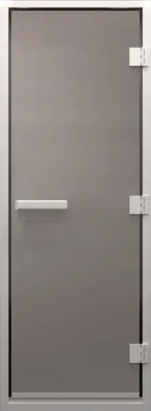 Дверь для турецкой парной DoorWood 700мм х 1800мм, стекло сатин