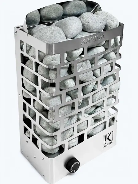 Электрическая печь для сауны Karina Air 2 кВт, со встроенным управлением в интернет-магазине WellMart24.com