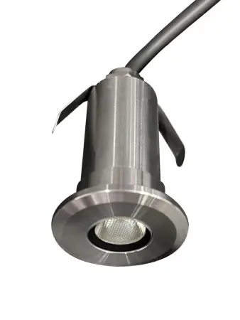 Светодиодный точечный светильник Steam & Water, d=42mm, цвет алюминий