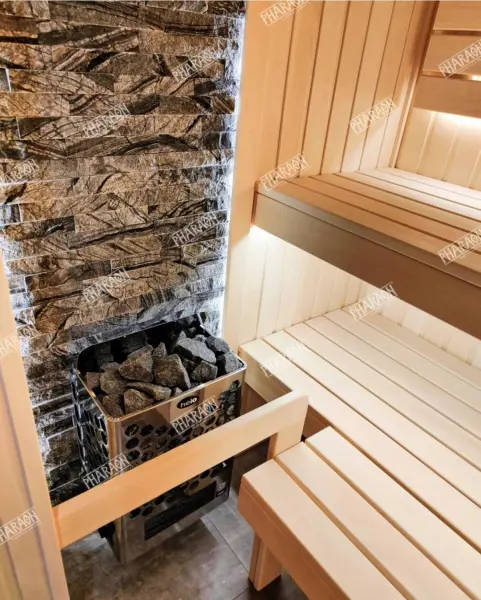 Панель Pharaon Classic мрамор древесный серый 150х600х10-20мм (уп 6 шт)