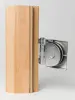 Дверь для сауны DoorWood, 700мм х 1900мм, без порога, бронза матовая, коробка ольха