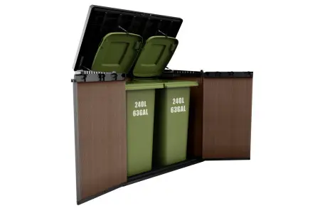 Пластиковый шкаф для улицы Keter Darwin, 1150L