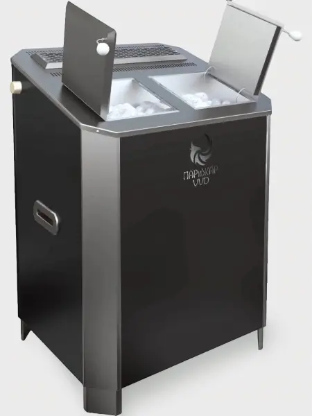 Электрическая печь VVD ПАРиЖАР 16 кВт Black Version с парогенератором, без пульта в интернет-магазине WellMart24.com