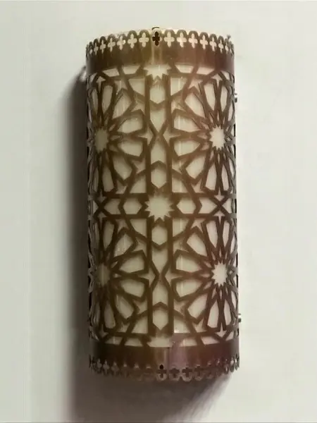 Светильник для хамама WY-109-30, латунь