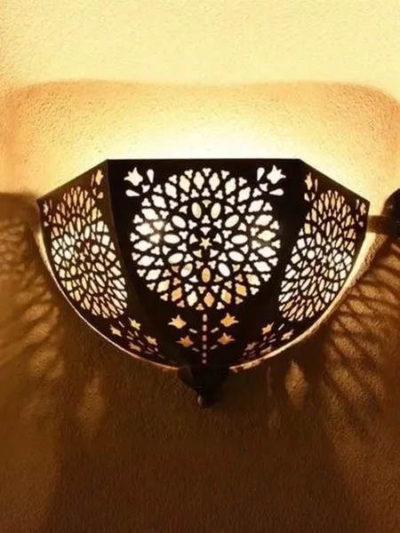 Светильник для хамама W-075A, латунь