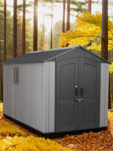 Хозблок пластиковый LifeTimе WоodLook 213 x366 см, 60311