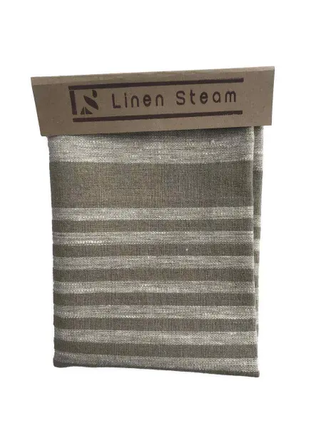 Набор для сауны Linen Steam Cappuccino Premium, лён 100%