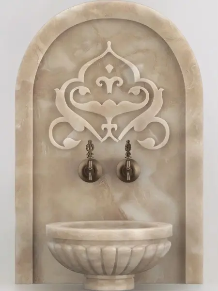 Арка мраморная АМ 26 (1150х700х50)