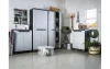 Пластиковый шкаф Keter Linear Tall Cabinet, black-grey, 17206640