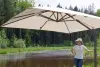 Зонт для кафе Сицилия, 3,0x3,0м, белый