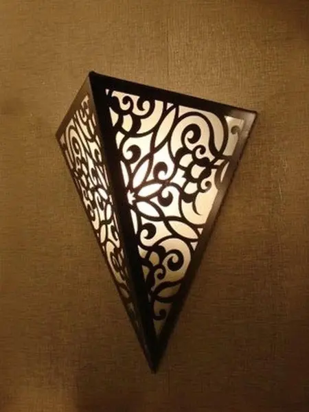 Светильник для хамама W-075, латунь