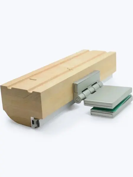 Дверь для сауны DoorWood Эталон Банька, 800 х 2000 мм, без порога, бронза, коробка осина