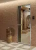 Стеклянная прозрачная дверь DoorWood для хамам, 700 х 1900 мм с коробкой