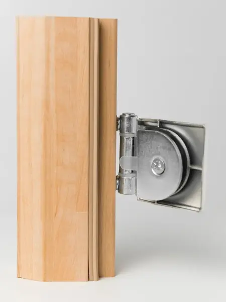 Стеклянная дверь для бани DoorWood, 700 х 1900 мм, без порога, сатин, коробка ольха