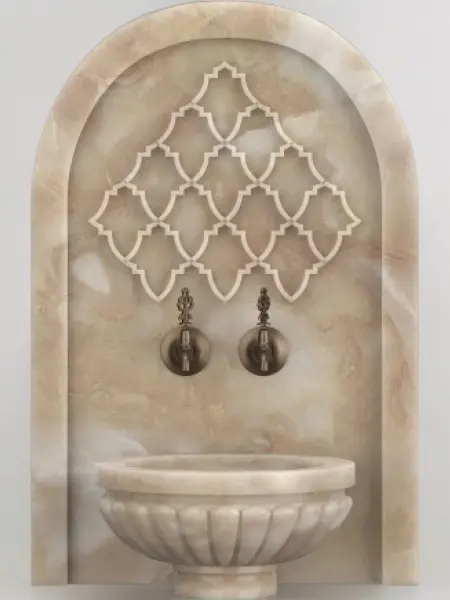 Арка мраморная АМ 21 (1150х700х50)