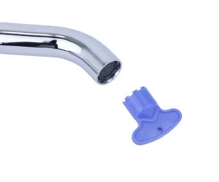 Смеситель для раковины из латуни Focus, цвет хром/мрамор, 24601CM