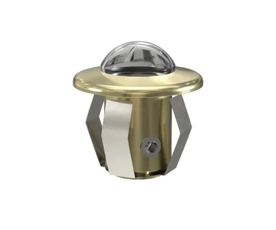 Комплект насадок Cariitti CR-05, золото, 6 штук, прозрачная линза, 1532615