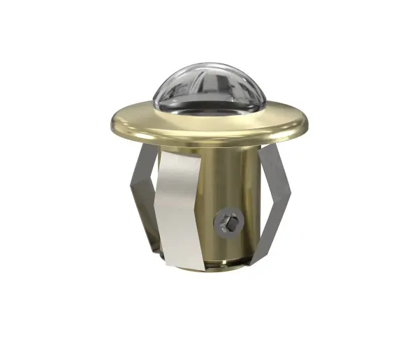 Комплект насадок Cariitti CR-05, золото, 6 штук, прозрачная линза, 1532615