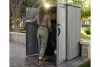Пластиковый шкаф для улицы LifeTime Utility 2060L, 60375U