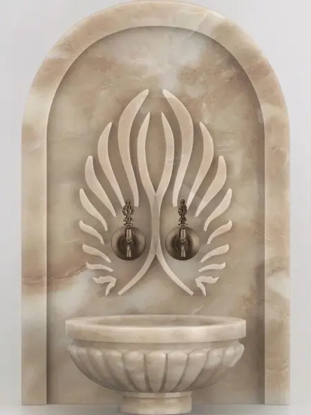 Арка мраморная АМ 25 (1150х700х50)