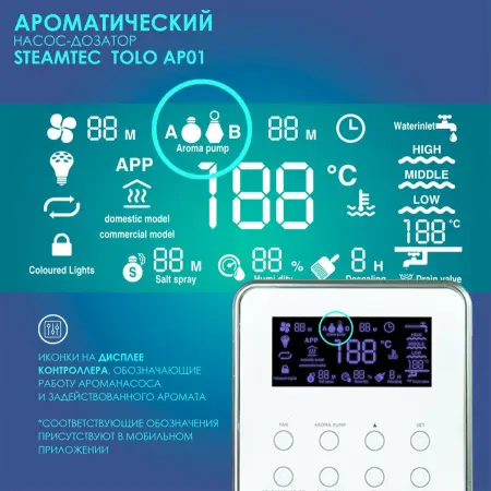 Дозирующая аромастанция Steamtec Aroma Pump 01