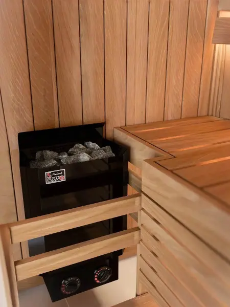 Электрическая печь Sawo Nordex Mini NRM-23NB-BL-Z, со встроенным пультом в интернет-магазине WellMart24.com