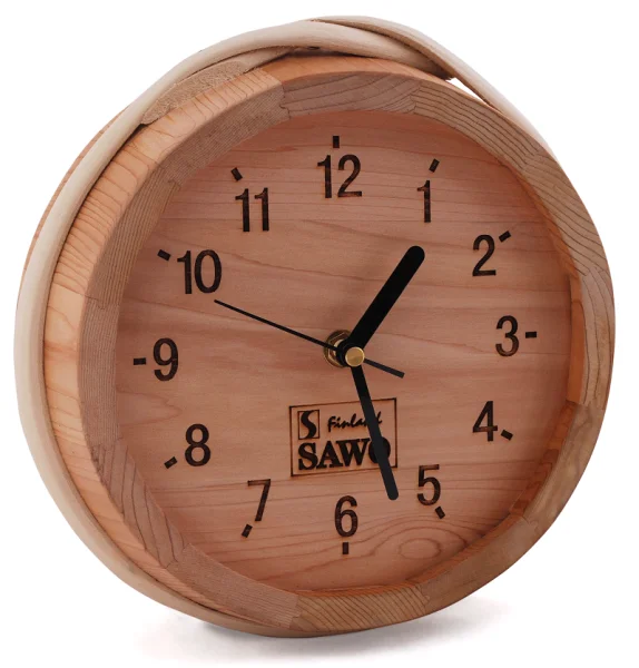 Часы деревянные Sawo 531-D, вне сауны