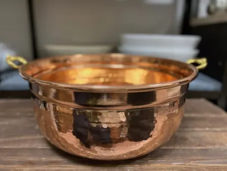 Чаша для получения пены медная, ЕМ-9, диаметр 45 см 