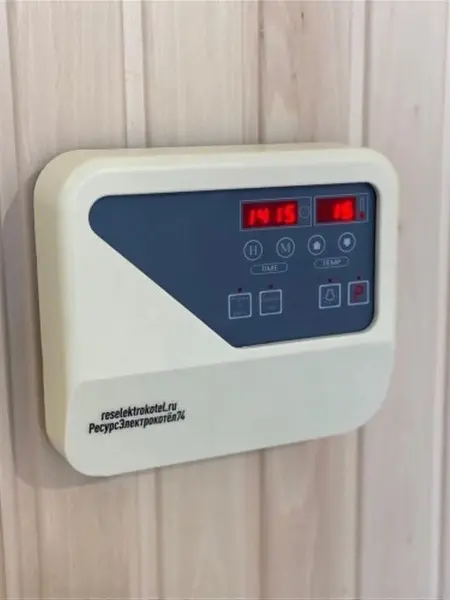 Пульт управления Ресурс для элeктрoкaмeнки до 15 кВт, цифровой