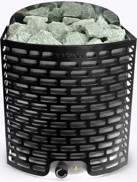 Электрическая печь Karina Optima 9 кВт, со встроенным управлением в интернет-магазине WellMart24.com