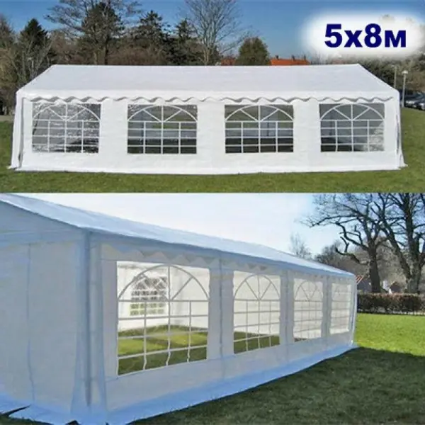 Шатер-павильон AFM-1032W White 5х8