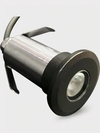 Светодиодный точечный светильник Steam & Water, d=42mm, цвет черный