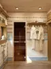 Дверь DoorWood бронза Эталон Лайт  для бани, 700 х 1900 мм, без порога, полотно стекло, коробка осина