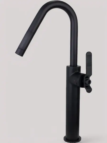 Смеситель для раковины 1760'S, цвет черный матовый, 3352SB