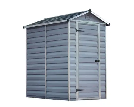 Сарай пластиковый Palram Skylight 4x6' ft, dark grey